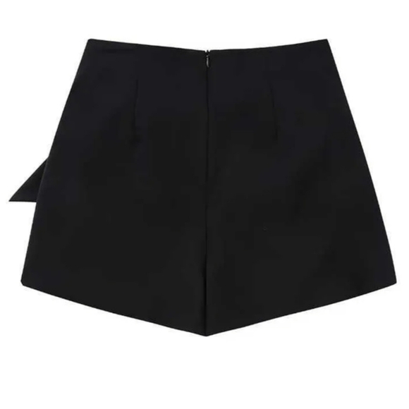 Charlotte Russe Fashion Knot Fold Over Skort Size S - Picture 3 of 12